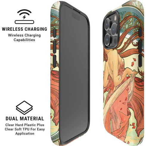 The Arts: Dance by Mucha iPhone 16 Pro Max Magsafe Impact Case